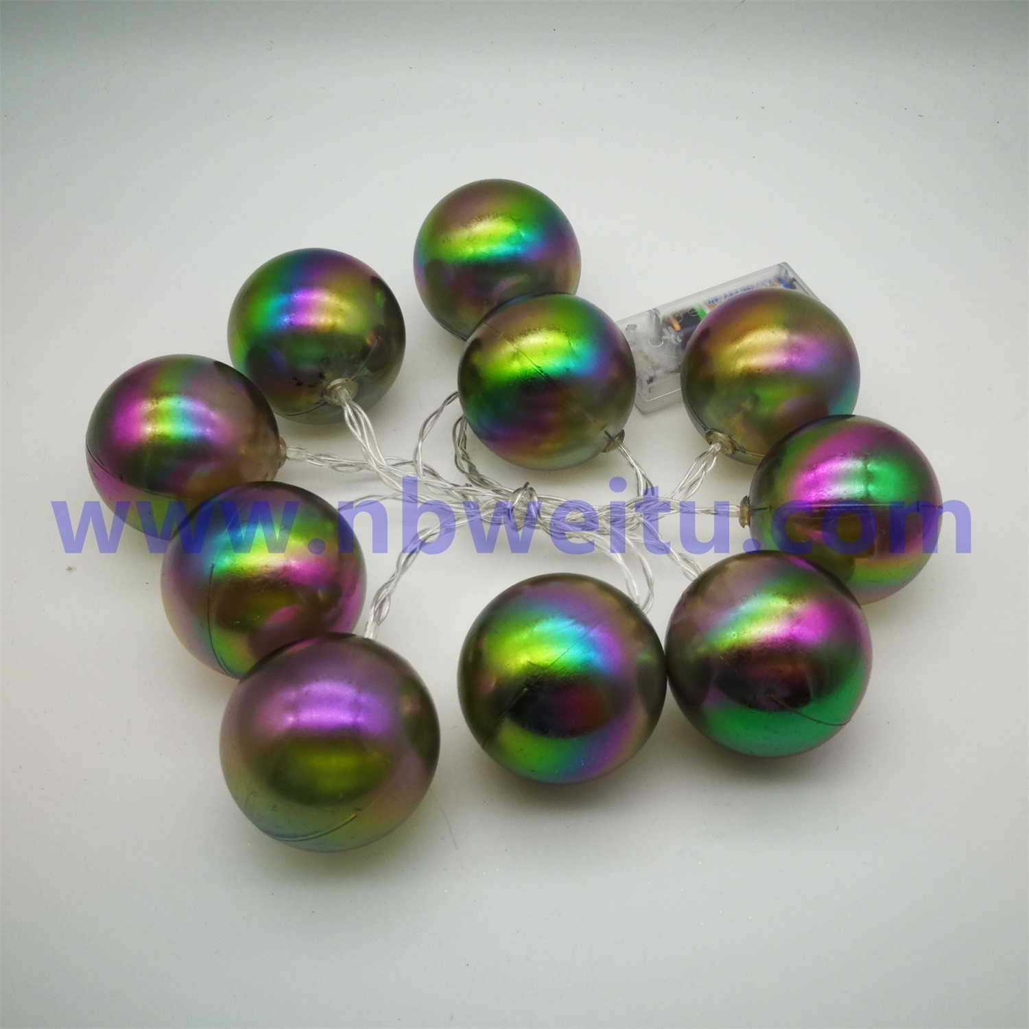 28686 Indoor Decoration LED Colorful Ball Garland String Light 