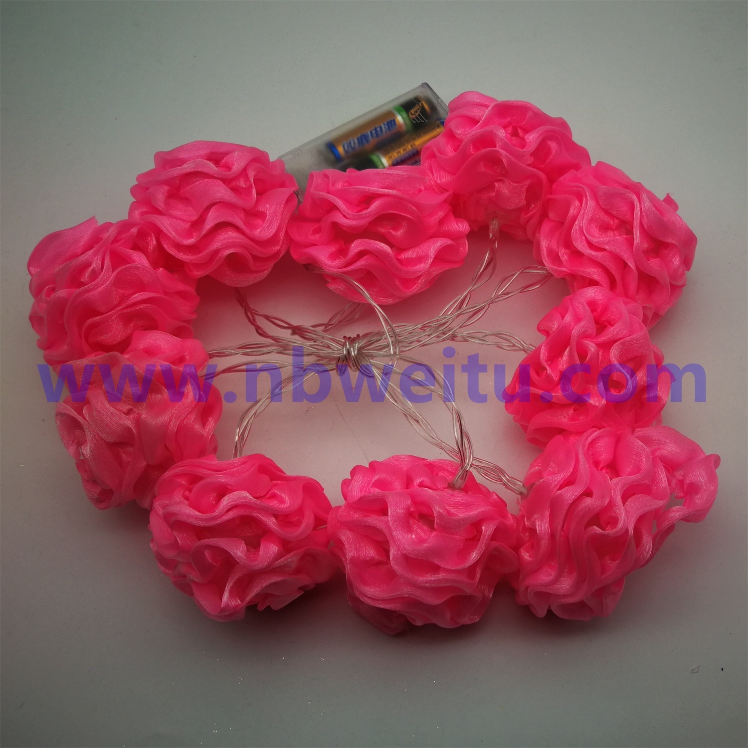 28690 Wholesale Price LED Hibiscus Flower Fairy String Light 