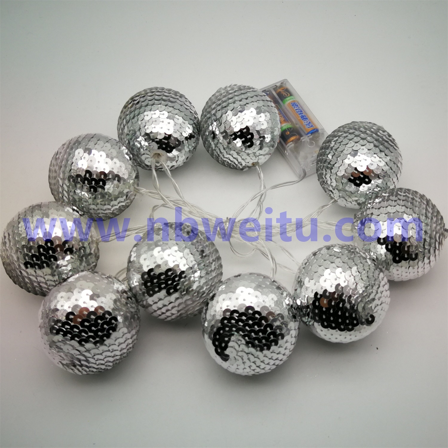 28694 3W Battery Operated Party Decoration LED Ball String Light 