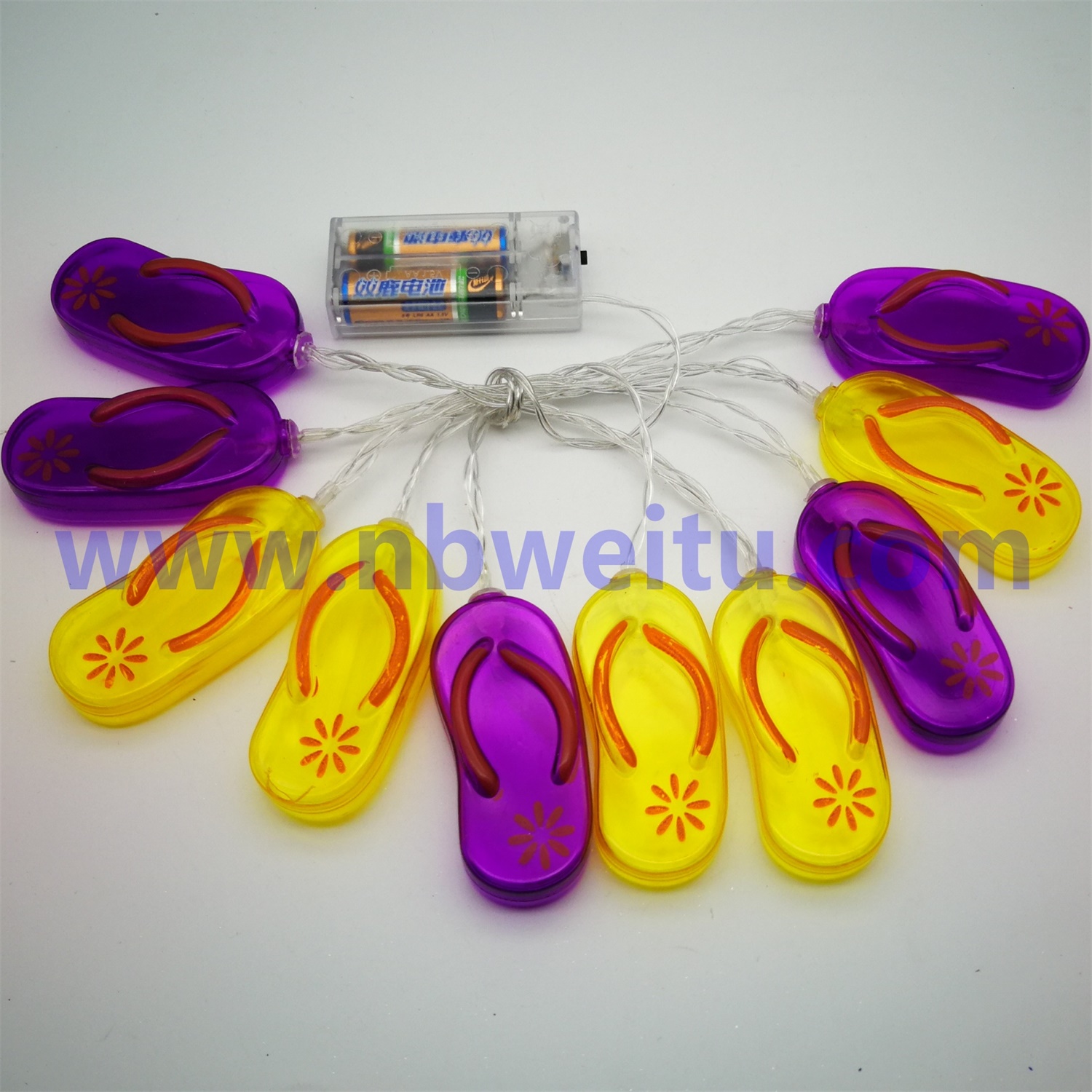 28718 China Supplier 110V-240V Waterproof 3W LED Slipper Pendant String Light 