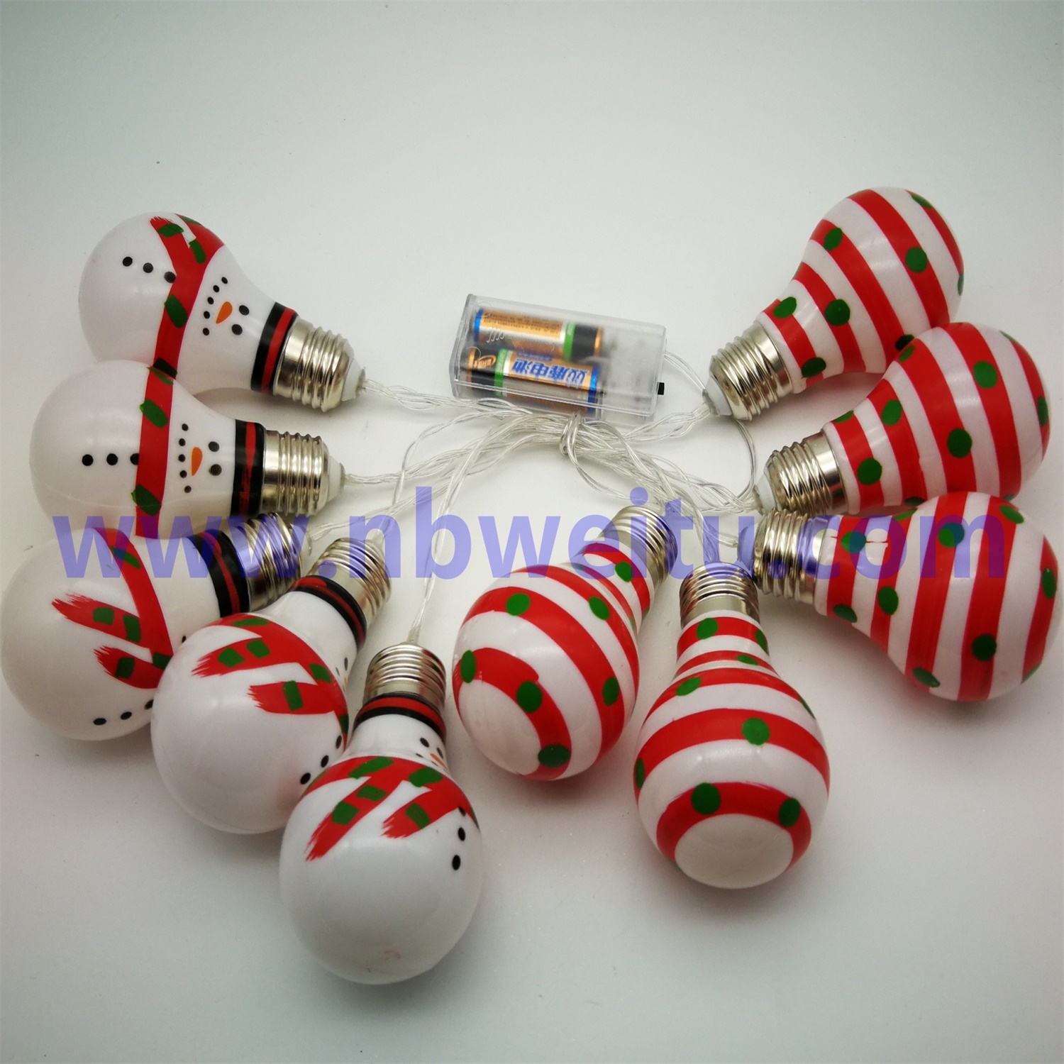 28723 Factory Wholesale Christmas Decoration 3W Waterproof LED Bulb String Light 