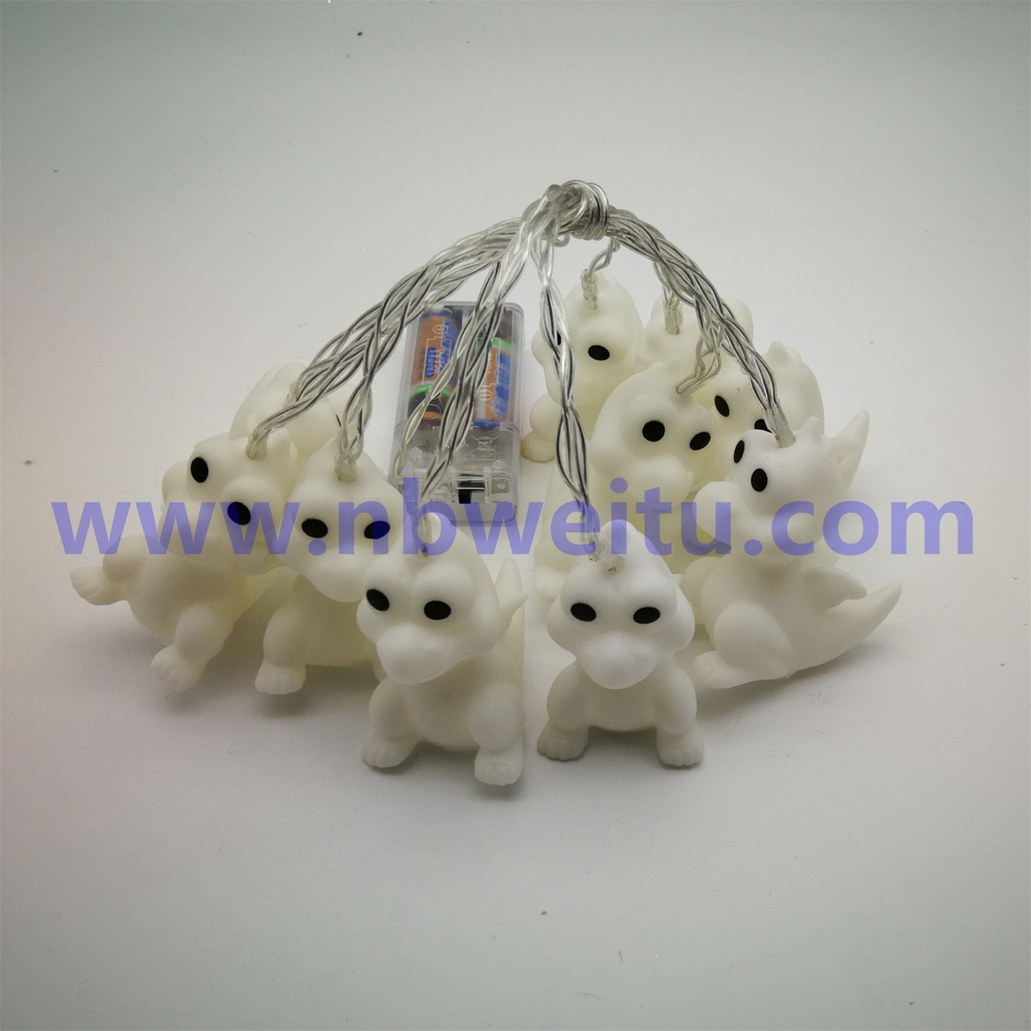 28730 China Supplier 3W Battery Operated Baby Soothing Dinosaur LED String Garland