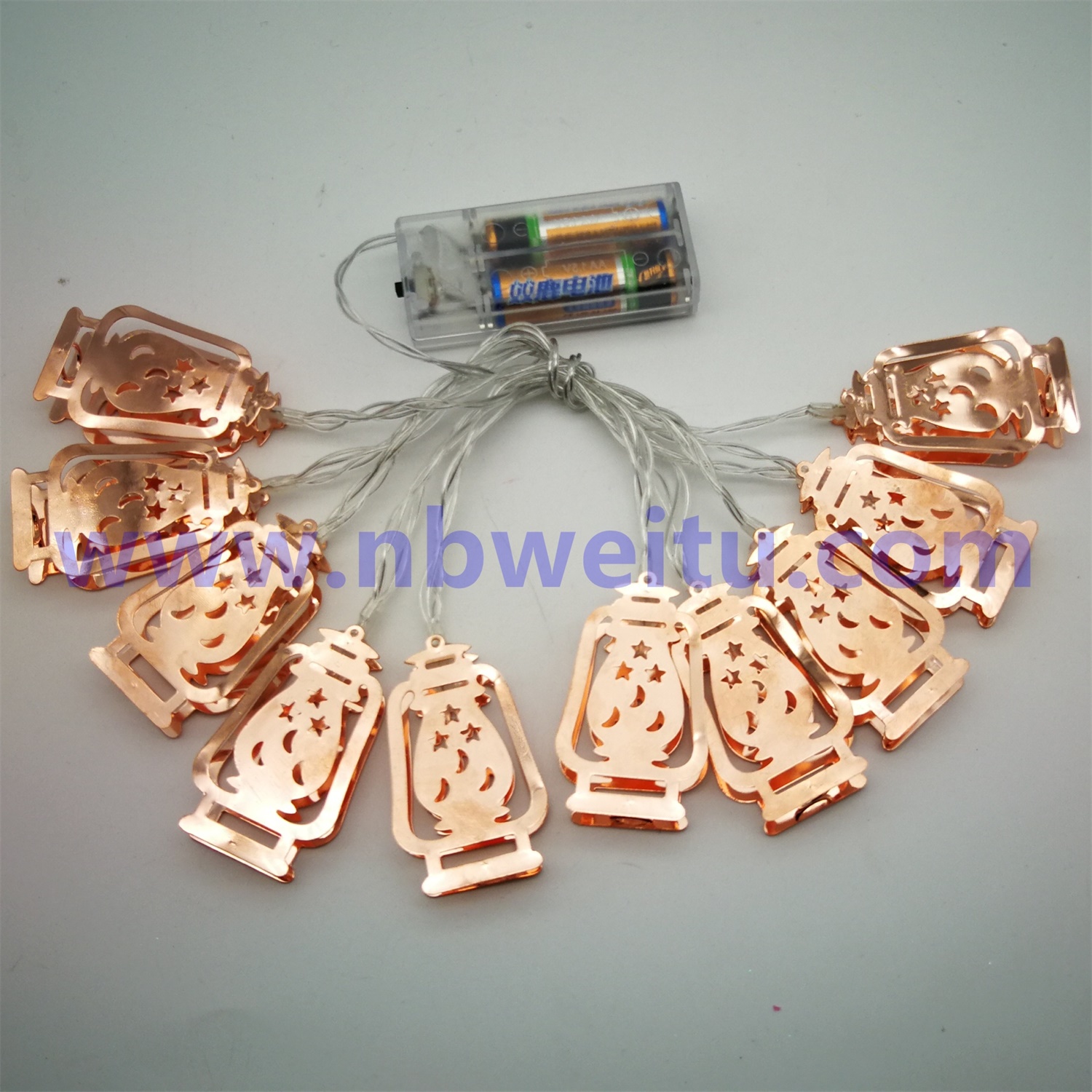 28751 USB Supply 3W Copper Plating Kerosene Lamp Pendant LED String Light 