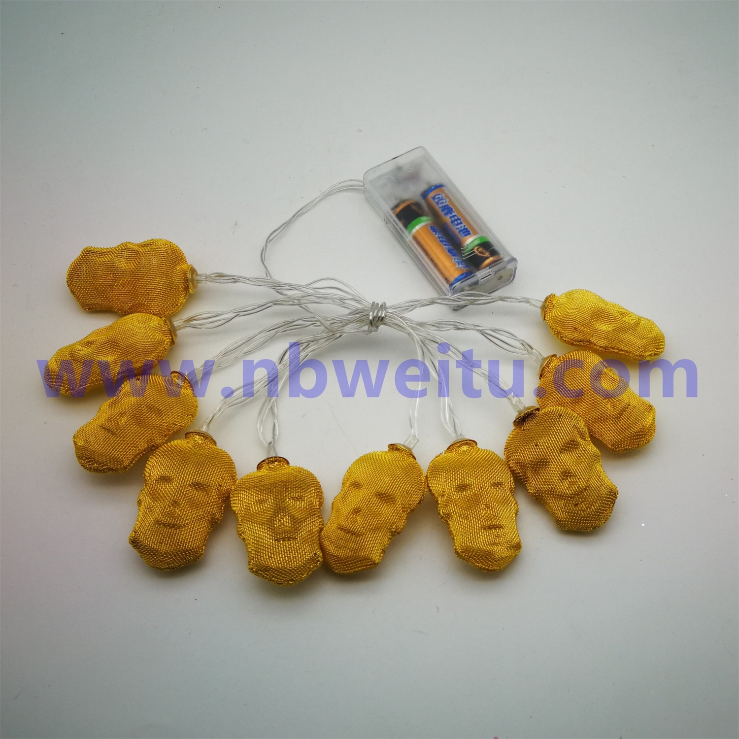28754 Battery Operated Waterproof IP44 Easter Island Moai Pendant LED String Light