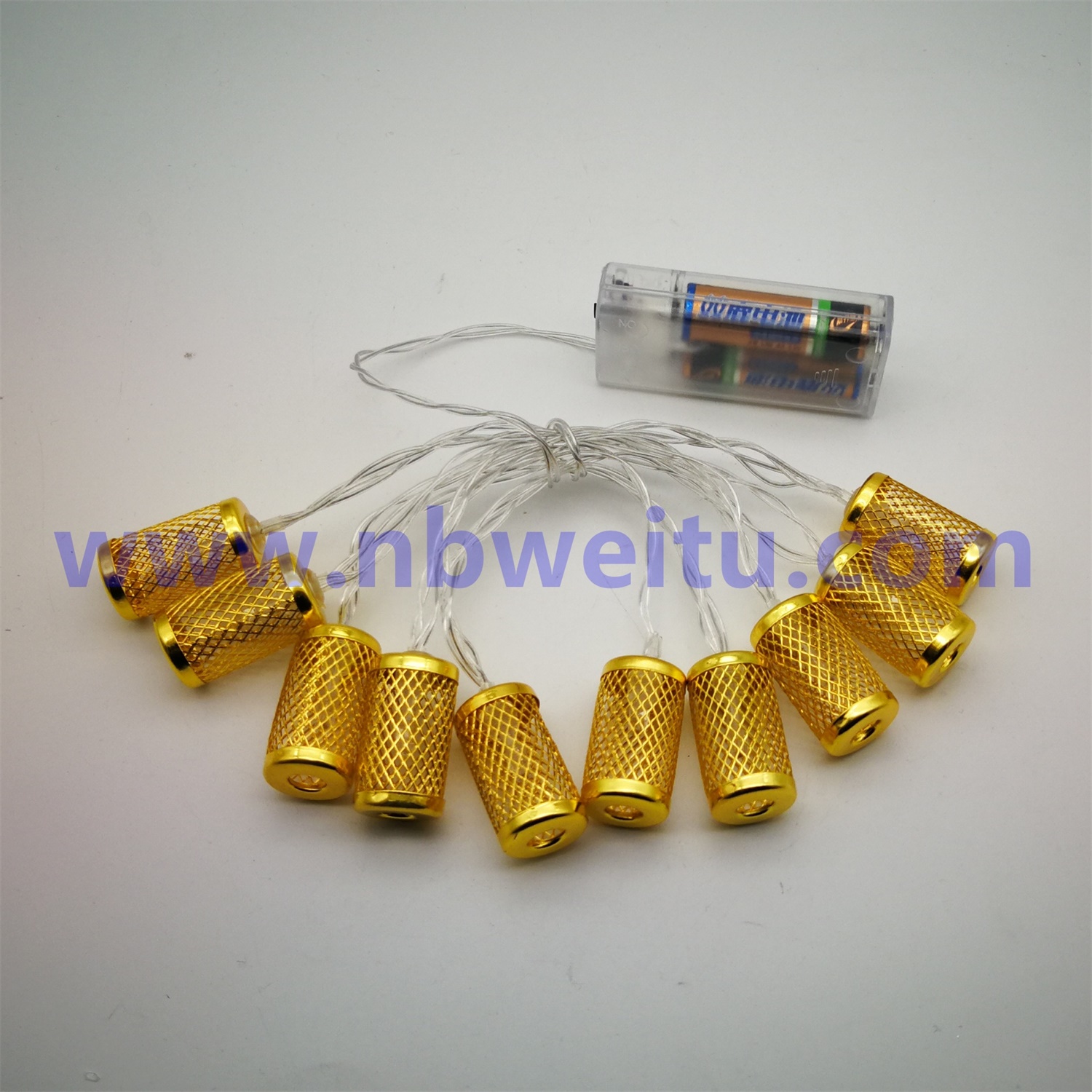 28787 110V-240V 3W Chinese Style Lantern Pendant LED String Light 