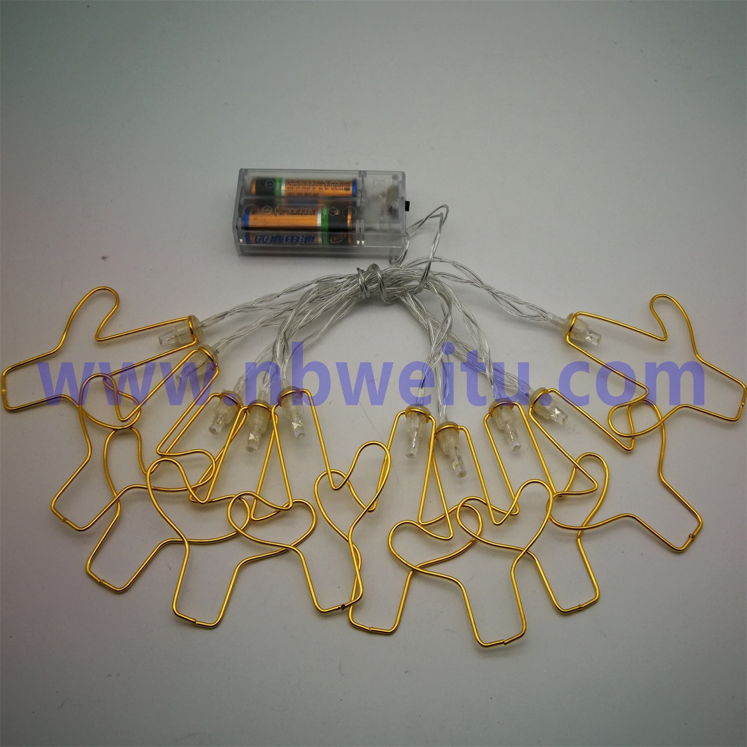 28797 IP44 Battery Operated 1.5m 10 LED Cactus Pendant String Light 