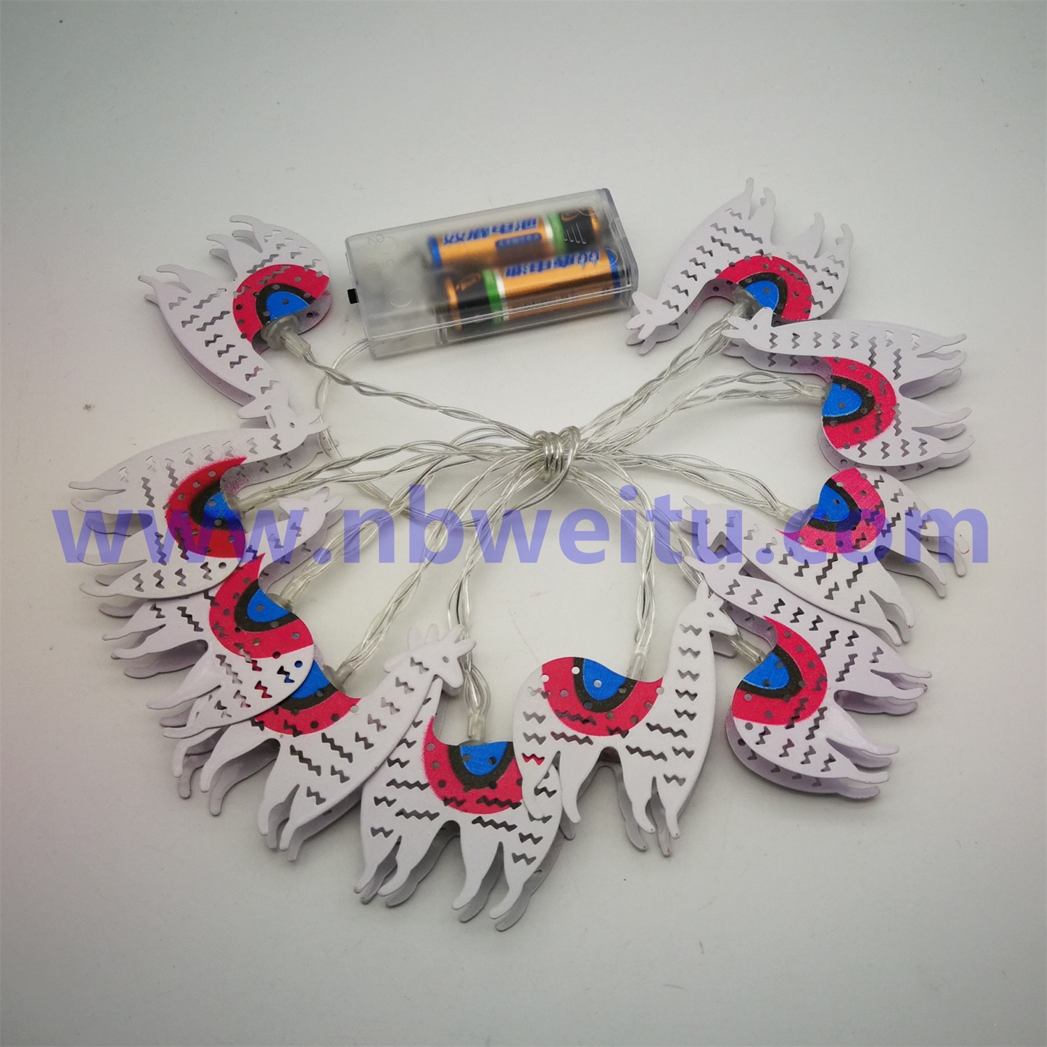 28804 China Supplier Children Party Decoration Battery Operated 3W LED Toucan String Light 