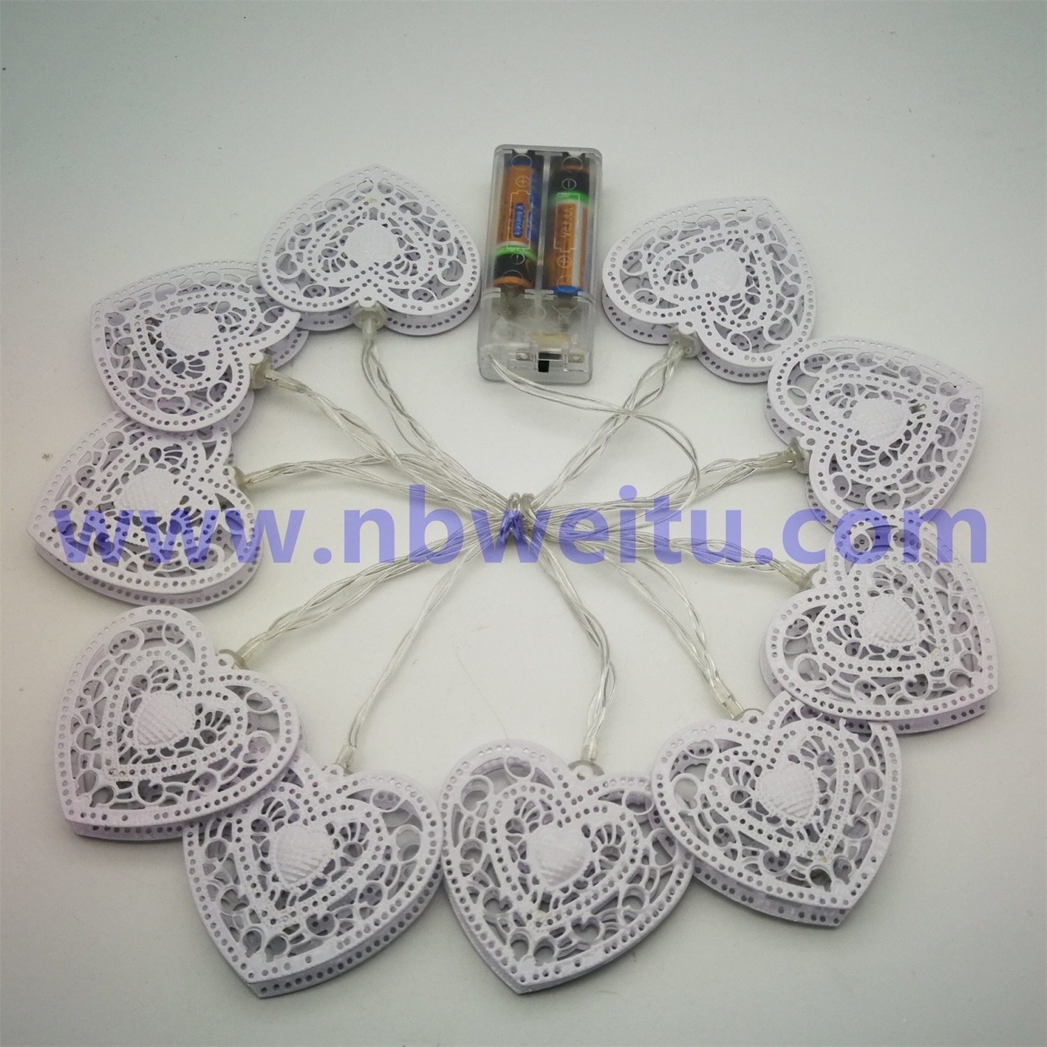 28805 Heart Pendant LED String Light