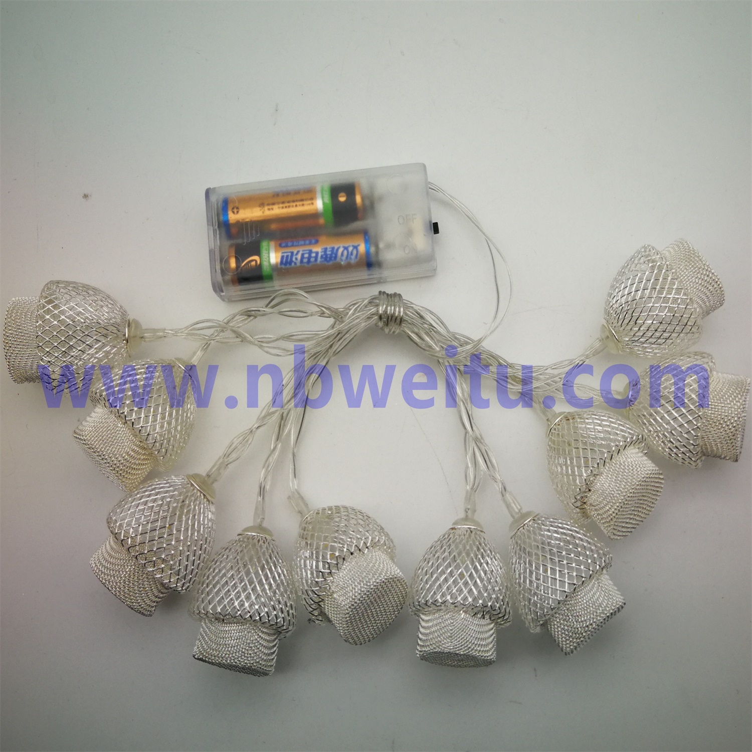 28806 IP20 Battery Operated 3W Mushroom Shaped LED String Light 