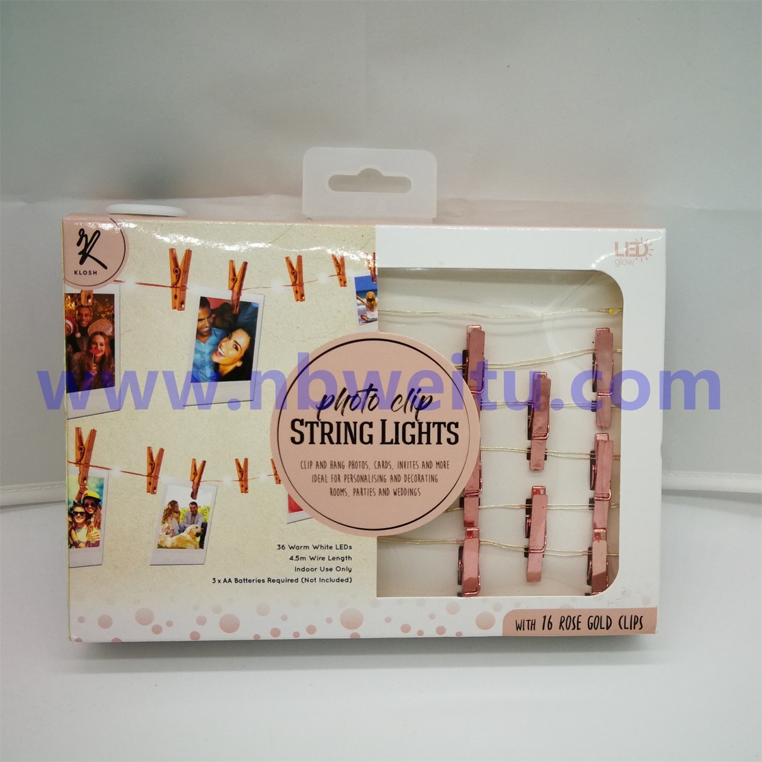 28813 Wholesale Price Home Decoration Photo Clips LED String Light 