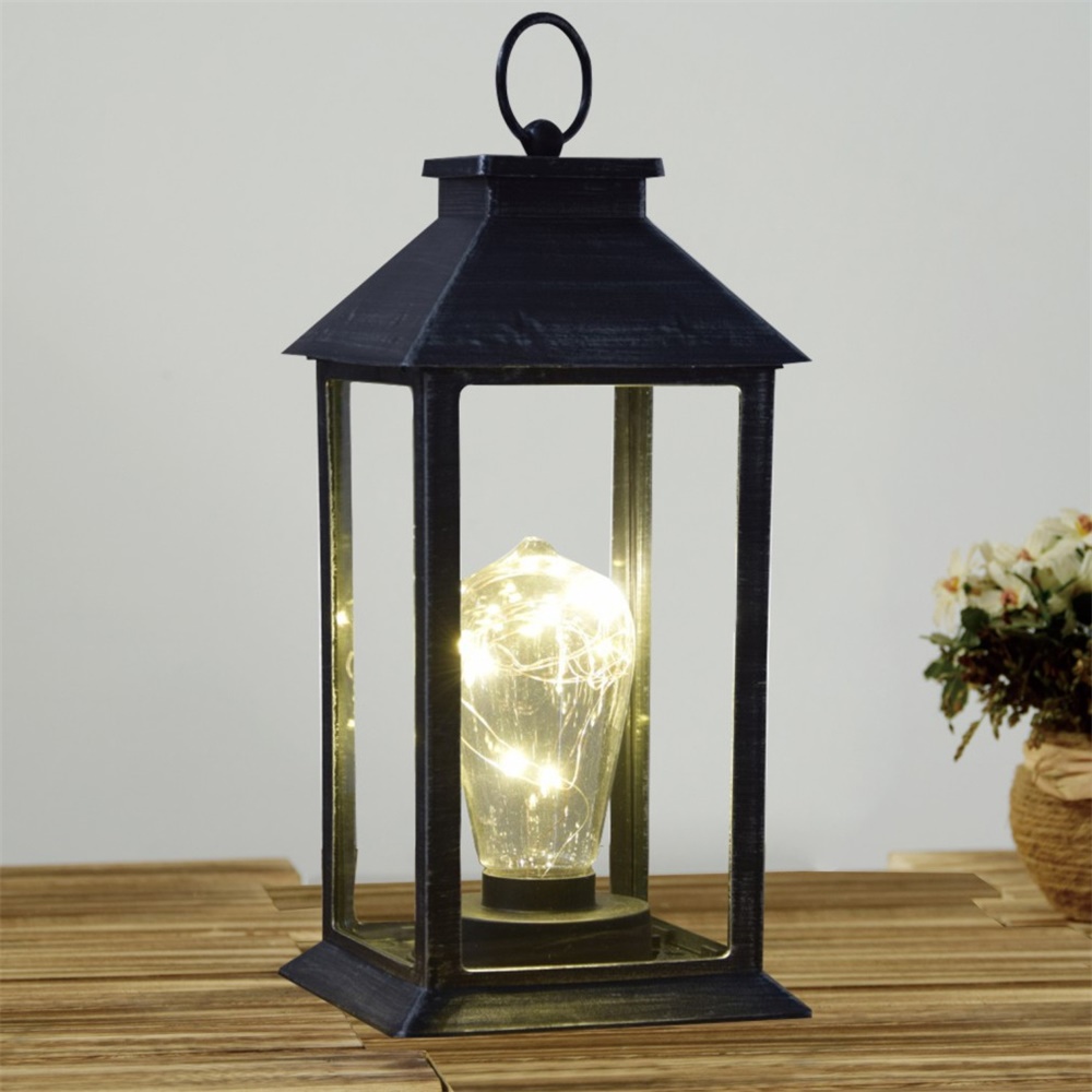 27063 Home Decoration Solar LED Fairy Light Bulb Lantern 