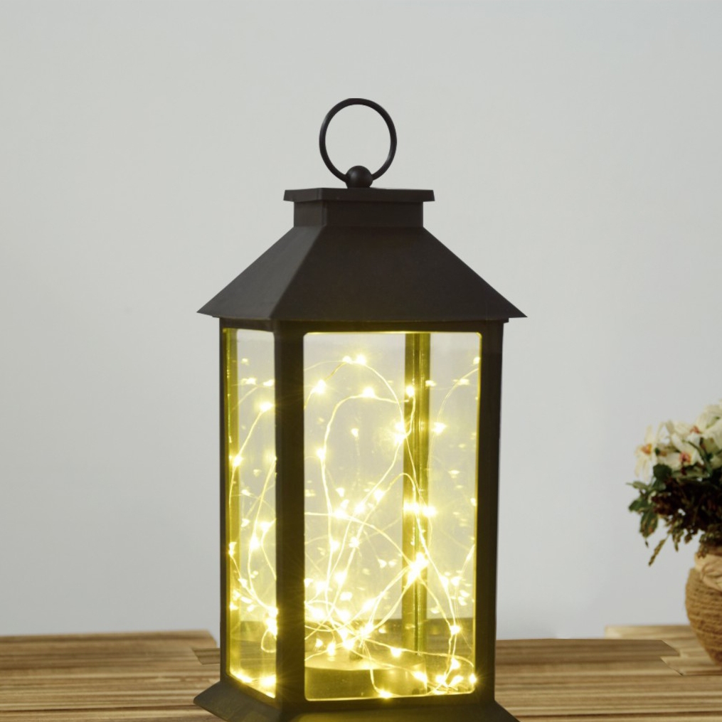 27065 China Wholesale Solar 20LED String Light Lantern
