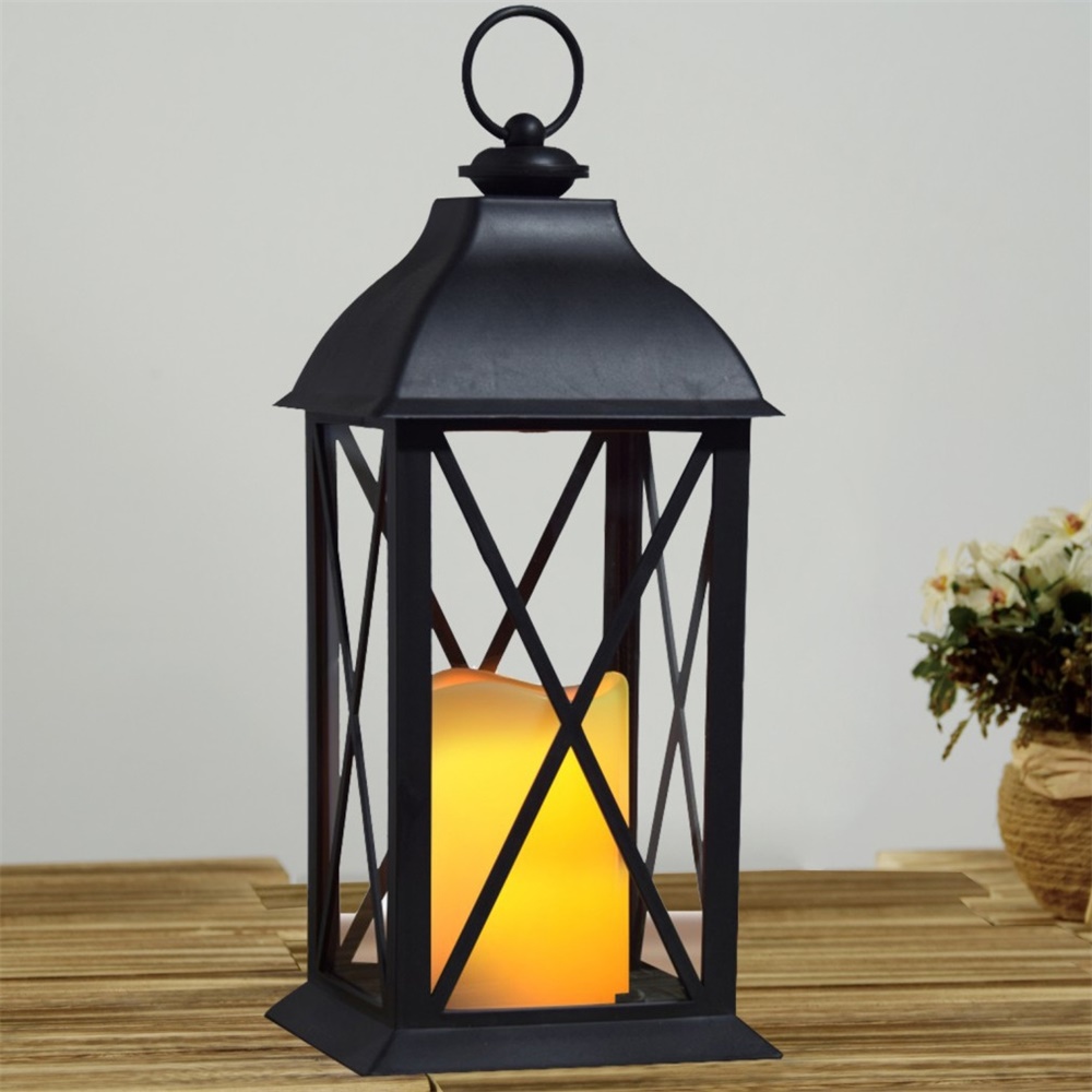 27087 Garden Patio Yard Decoration Solar LED Candle Lantern 