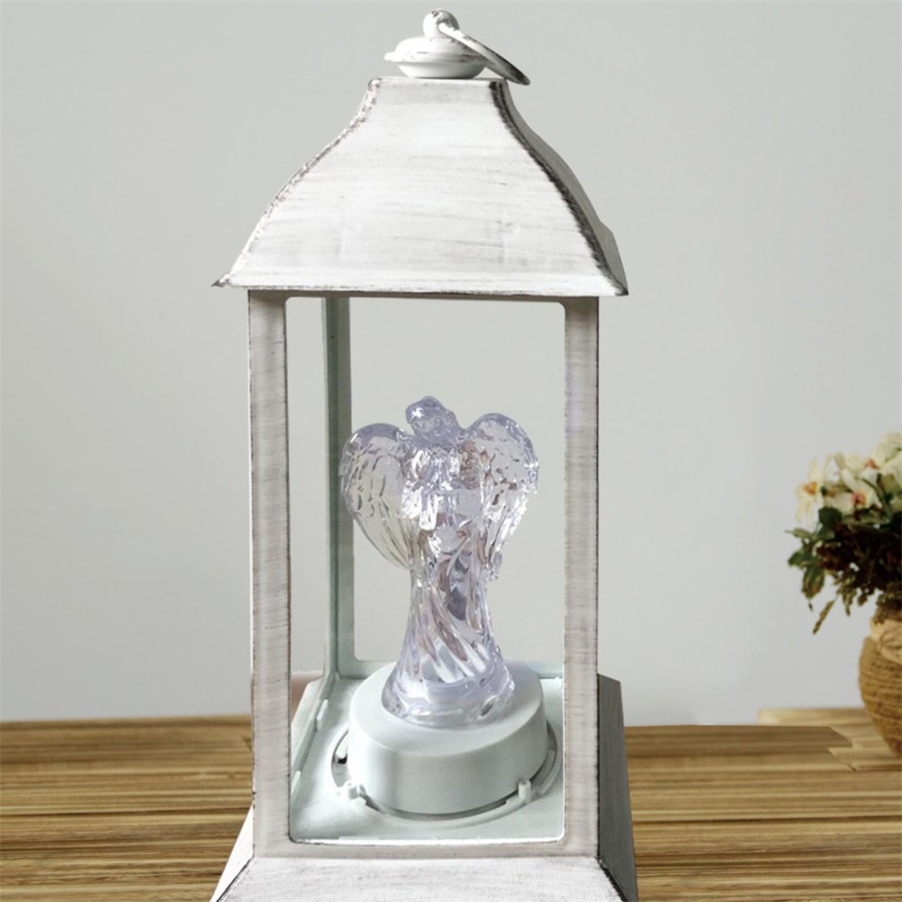 27089 Garden Patio Yard Decoration Solar LED Angel Lantern 
