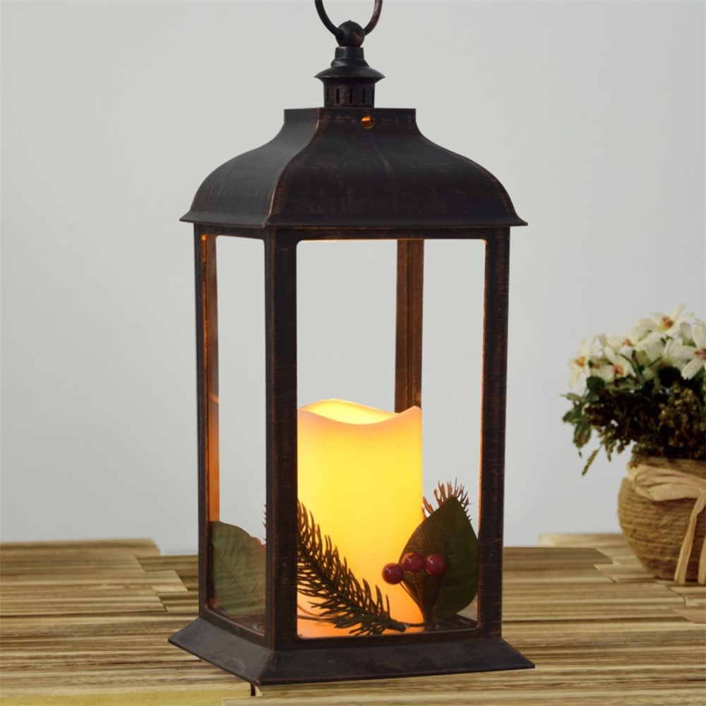 27102 Chinese Manufacturer Christmas Decoration LED Candle Lantern 