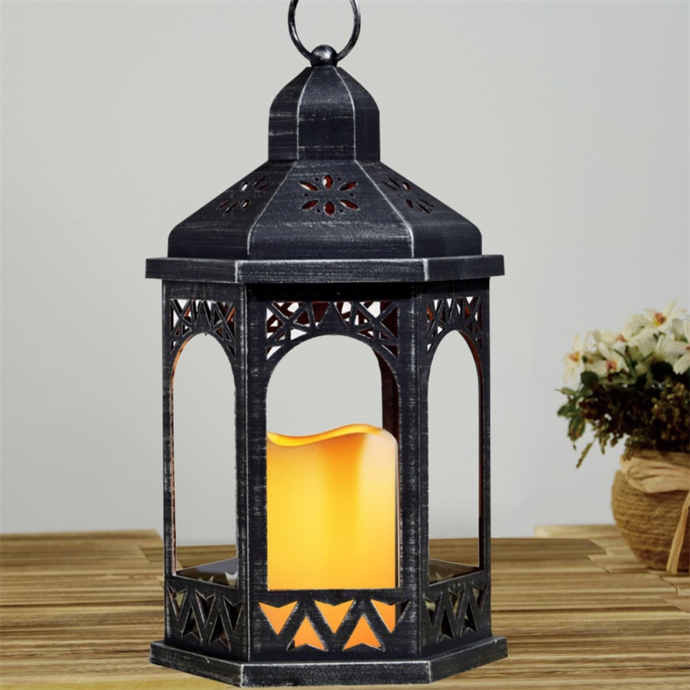 27112 Garden Patio Yard Decoration Solar LED Candle Lantern 