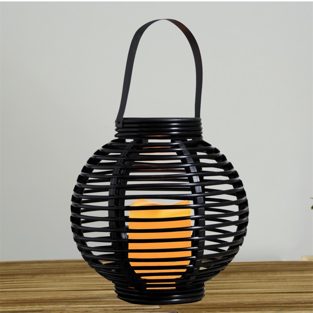 27138 Garden Decoration Vintage Solar LED Candle Lantern 