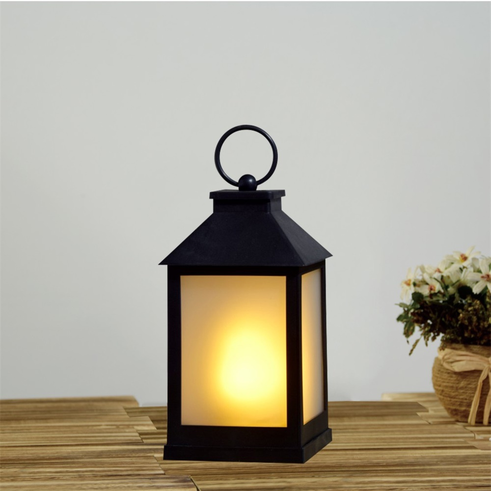 27146 Home Decoration Solar LED Flame Lantern 