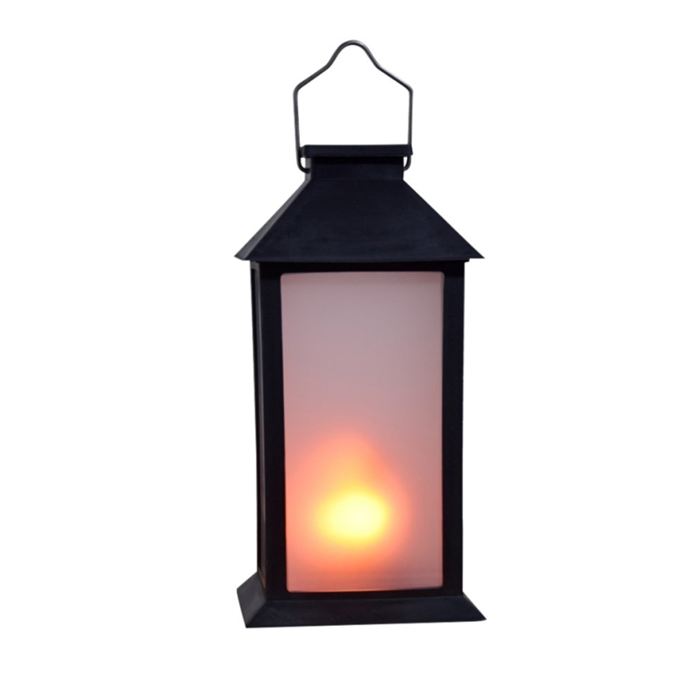 27171 Home Decoration Solar LED Flame Lantern  