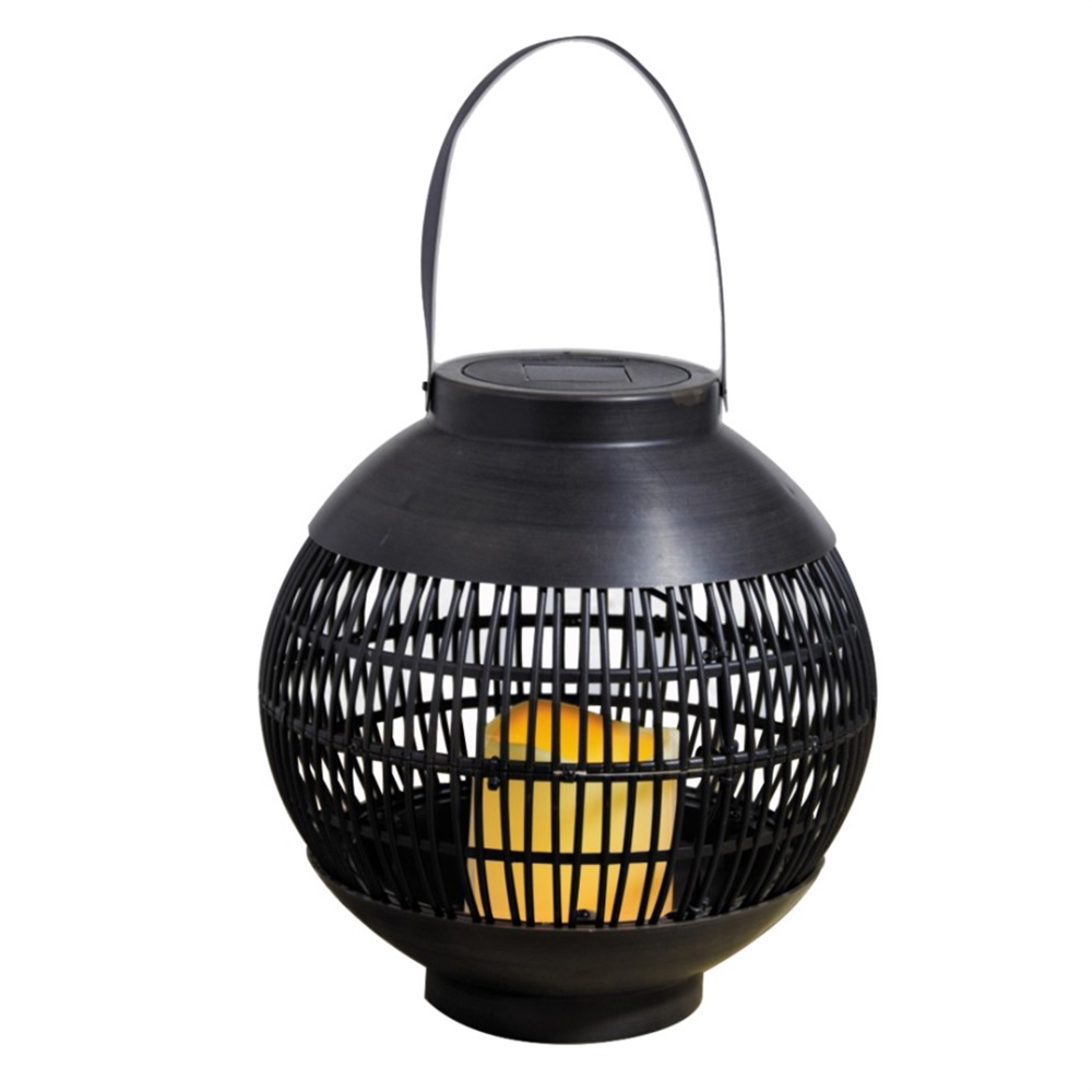 27186 Yard Decoration Solar LED Candle Lantern 
