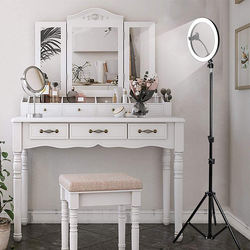 WT108 LED Ring Light with Tripod Stand Selfie Ring Makeup Fill Light Photography Photo Live Broadcast Photographic lighting