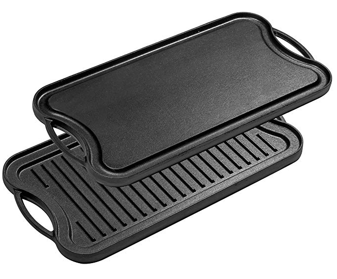 WT115 Outdoor camping grill plate pan flat non stick oven rectangular cooking grill pan / griddle