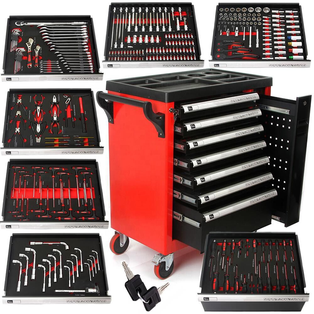 WT157 298Pcs Hand Tools Home Tools Set, Tools with Equipments Hand Tools Home DIY OEM Tools Set, Tools with Equipments