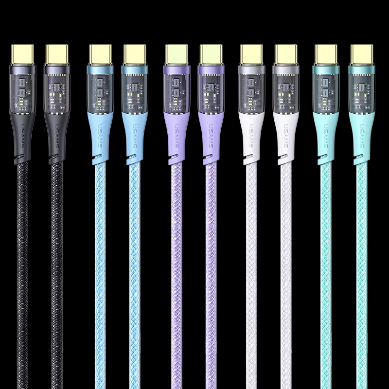 WT177 TYPE C Alloy Braided Data Cable Charger Adapter for Huawei, For Headphones, For Watches