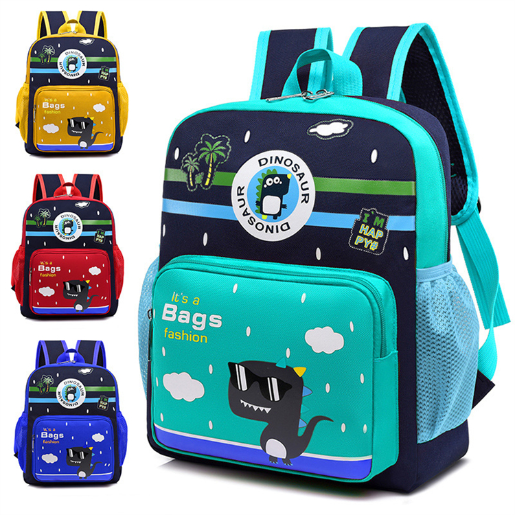 WT234 kid fashion school bag cartoon children's backpack kindergartekids school bags light large-capacity backpack