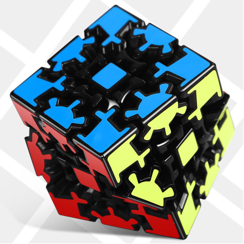 WT242 Gear Puzzle Twist Cube Magic Cube 3x3x3 3*3*3 Speed Cube Professional Logic Game Educational Toys Strange Shape Twist Puzzles