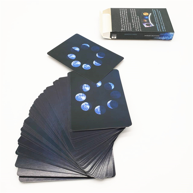 WT017 Hot stamping process high-grade iron box tarot brand
