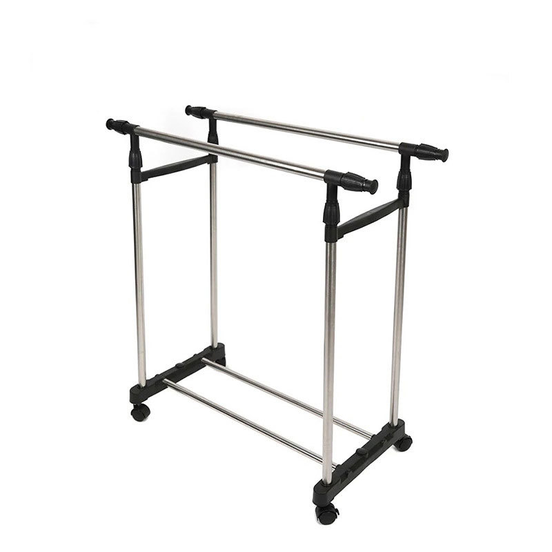WTZ007 Floor hangers household single and double rod drying racks