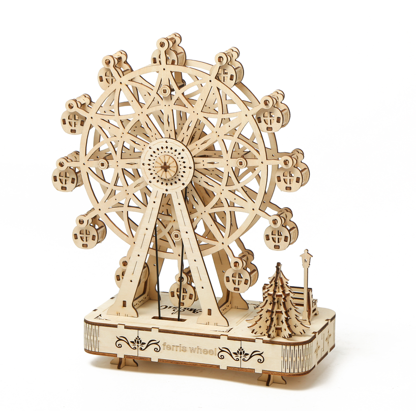 WT040 Three-dimensional wooden puzzle puzzle for children