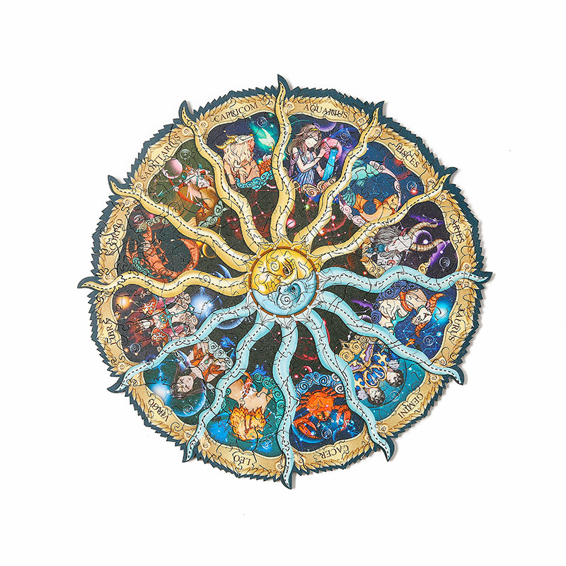 WT043 Three-dimensional wooden puzzle puzzle for children