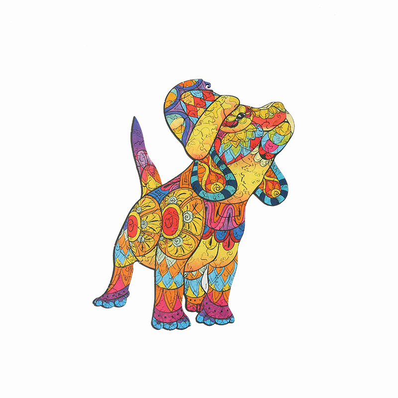 WT043 Three-dimensional wooden puzzle puzzle for children