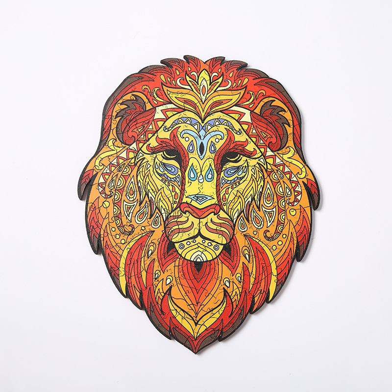 WT045 Three-dimensional wooden puzzle puzzle for children