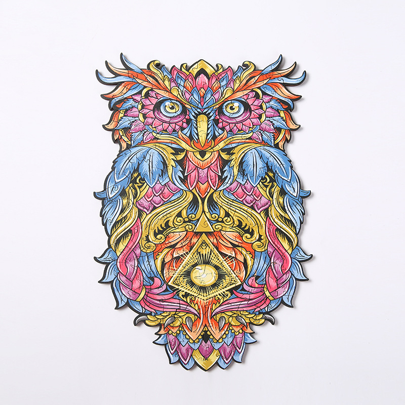 WT045 Three-dimensional wooden puzzle puzzle for children