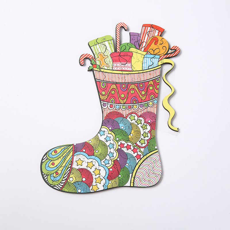 WT046 Three-dimensional wooden puzzle puzzle for children