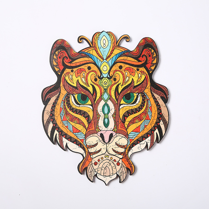 WT046 Three-dimensional wooden puzzle puzzle for children