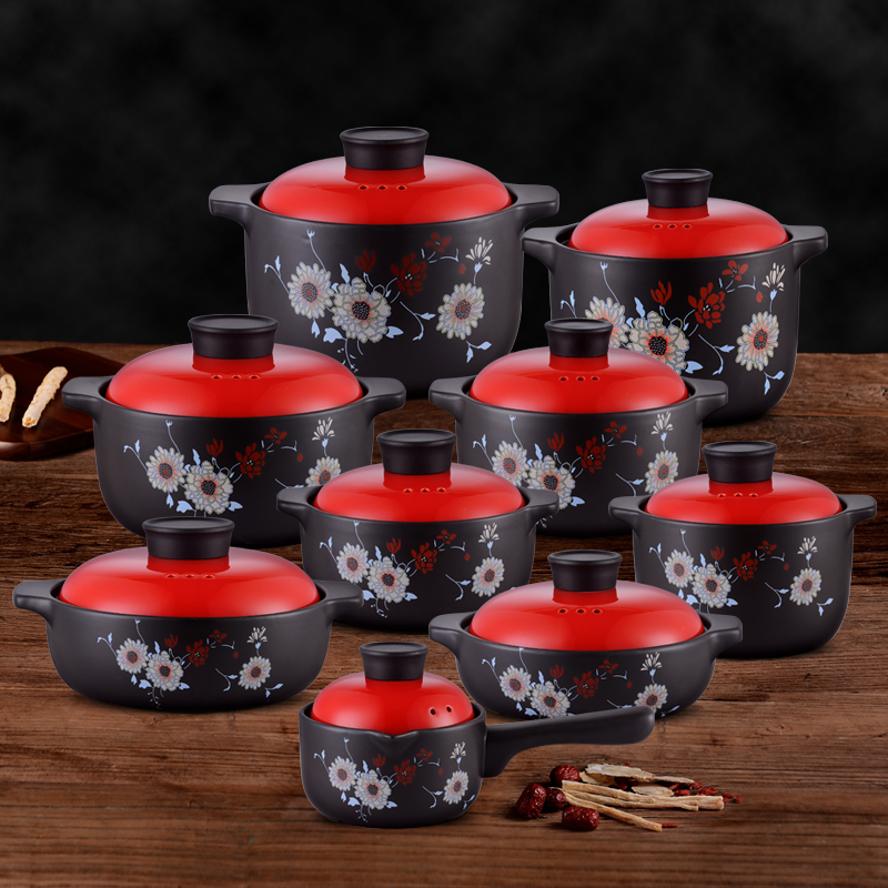 GF-004 high temperature resistant ceramic soup pot