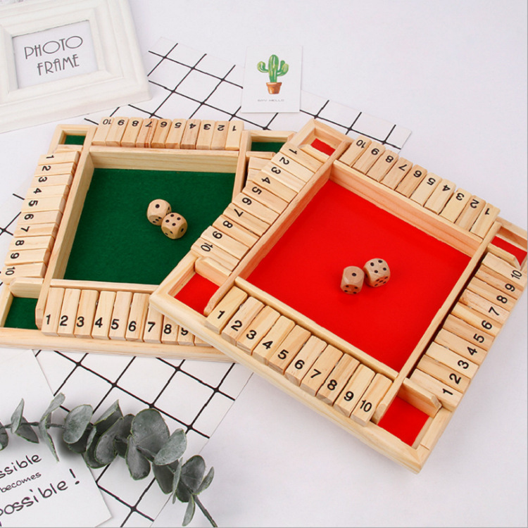 WT067 Four-sided flop board game Bar party casual gambling game