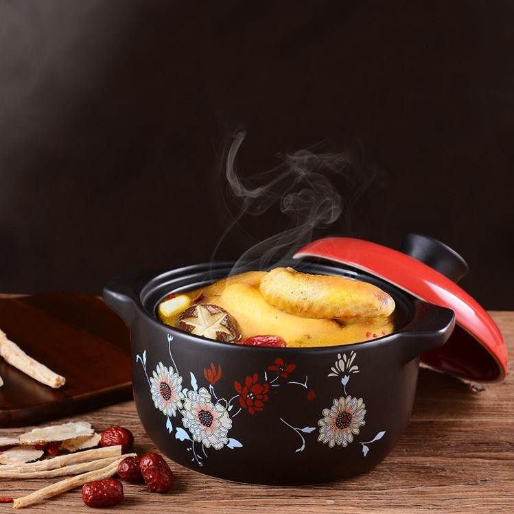 GF-004 high temperature resistant ceramic soup pot