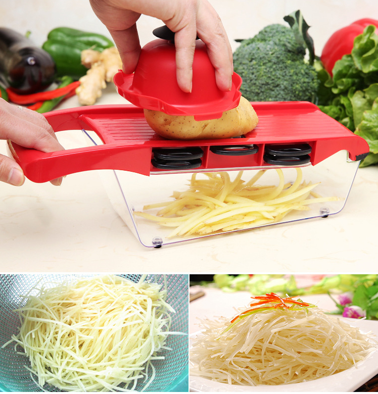 WT073 Multifunctional vegetable cutter grater