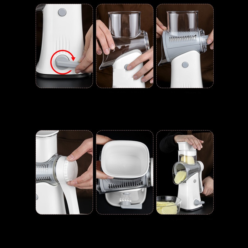 WT077 Multifunctional vegetable cutter grater