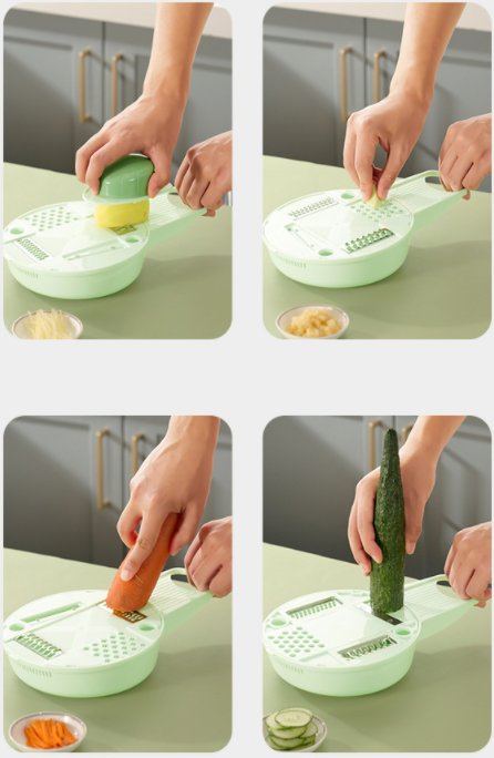 WT082 Multifunctional vegetable cutter grater