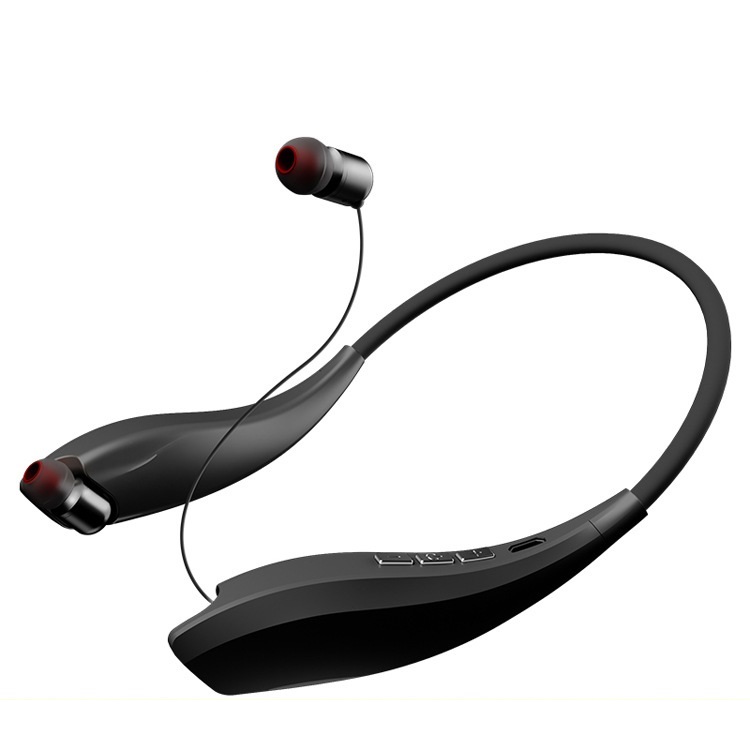 WT127 Sport telescopic Bluetooth Headset 5.0 Wireless Metal Case Headset