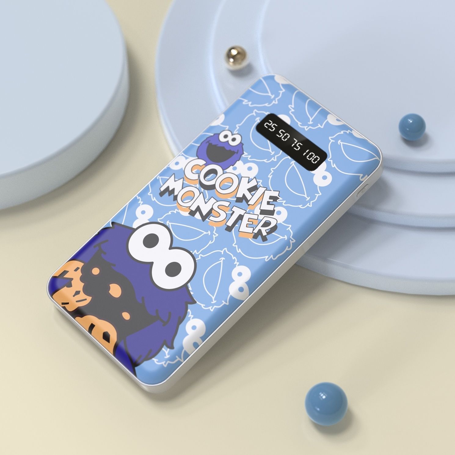 WT140 Large capacity 20,000 mAh cartoon charging treasure fast charging