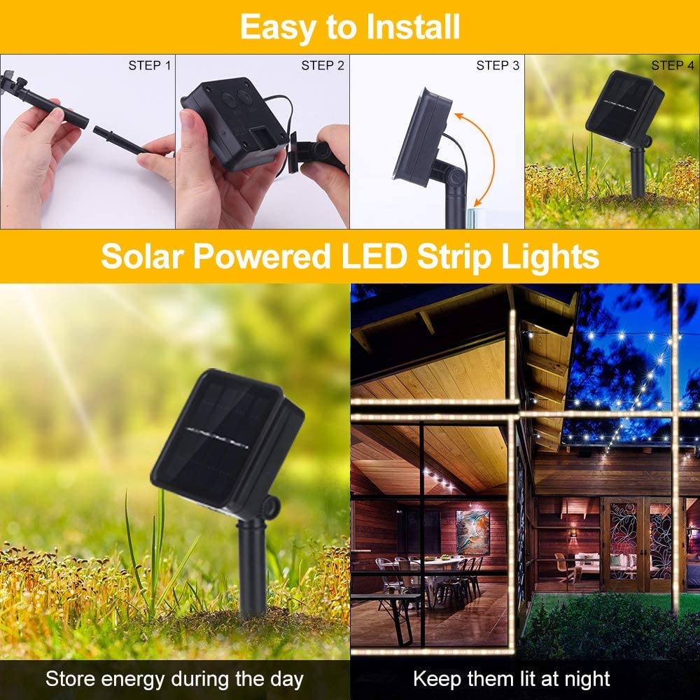 ZJ001 LED SOLAR STRIP LIGHT