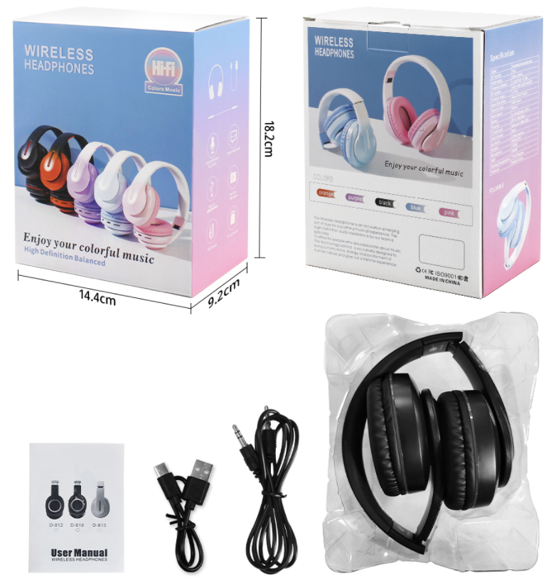WT283 Bluetooth wireless headphones D-813