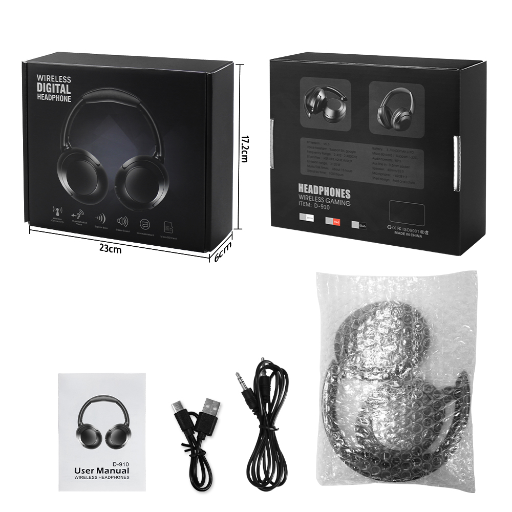 WT288 Bluetooth wireless headphones D910